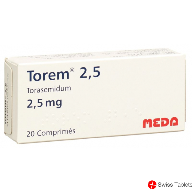 Torem Tabletten 2.5mg 20 Stück buy online