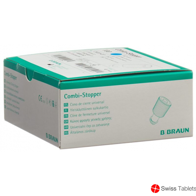 Braun Combi Verschlusskonus Blau Luer Lock 100 Stück buy online