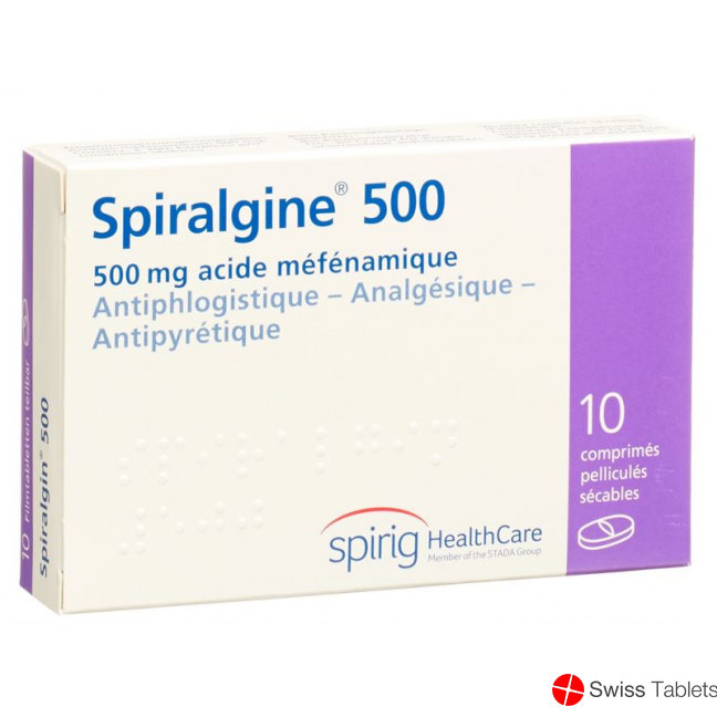 Spiralgin Filmtabletten 500mg 10 Stück buy online