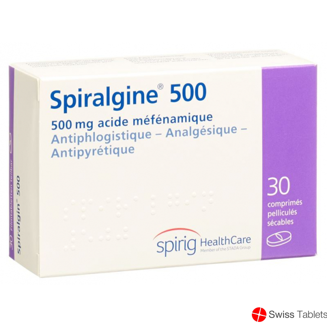 Spiralgin Filmtabletten 500mg 30 Stück buy online