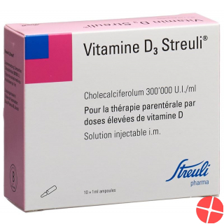 Vitamin D3 Streuli Injektionslösung 300000 E/ml 10x 1ml