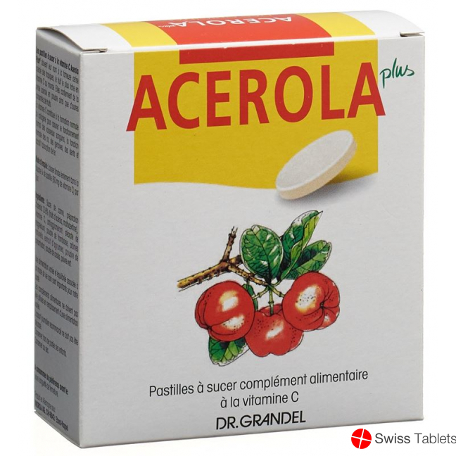 Acerola Plus Vitamin C Lutsch-Taler 32 Stück buy online