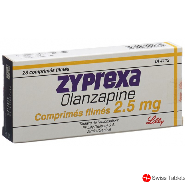 Zyprexa 2.5mg 28 Filmtabletten buy online
