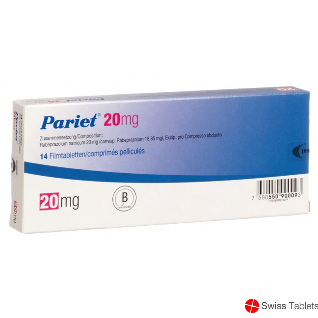 Pariet Filmtabletten 20mg 14 Stück buy online