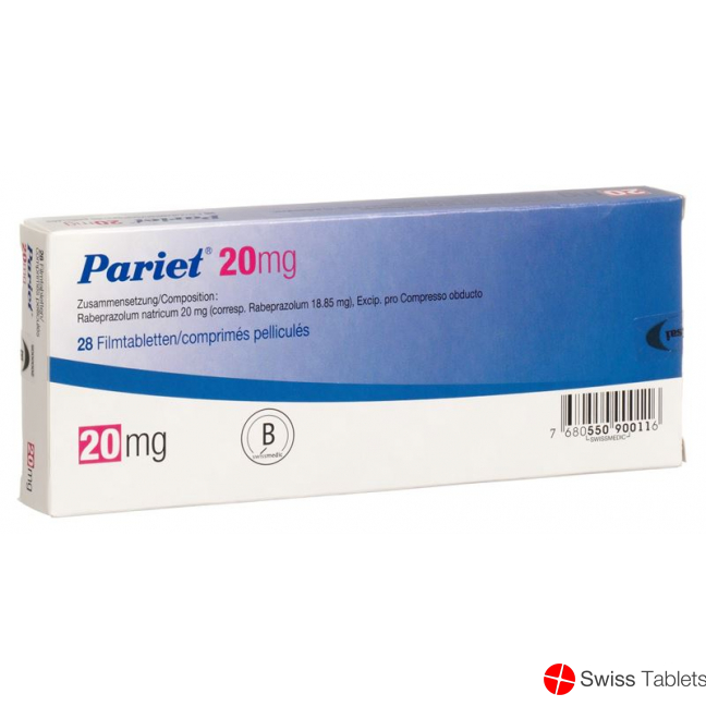 Pariet Filmtabletten 20mg 28 Stück buy online
