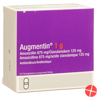 Augmentin Tabletten 1g Erwachsene 20 Stück