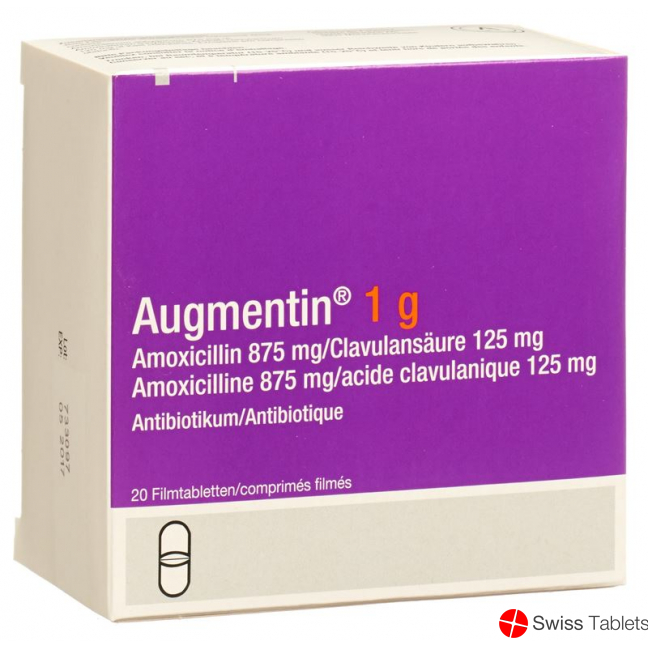 Augmentin Tabletten 1g Erwachsene 20 Stück buy online