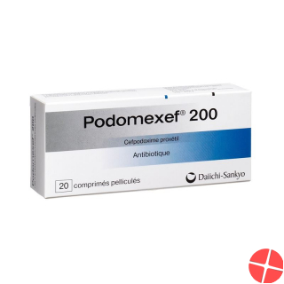 Podomexef Filmtabletten 200mg 20 Stück