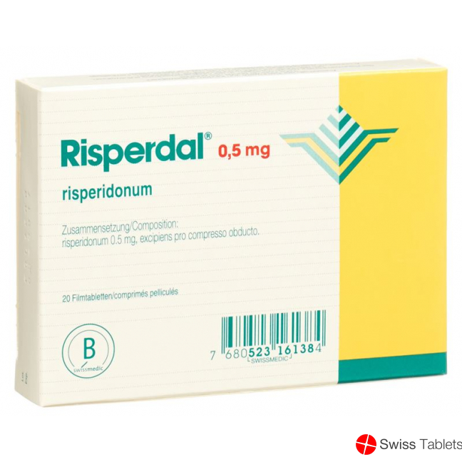 Risperdal Filmtabletten 0.5mg 20 Stück buy online