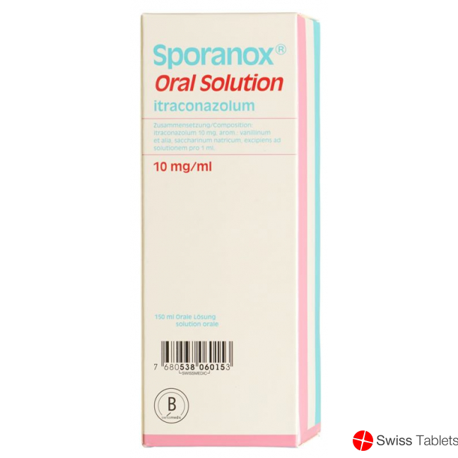 Sporanox Lösung 10mg/ml 150ml buy online Sporanox Lösung 10mg/ml 150ml buy online