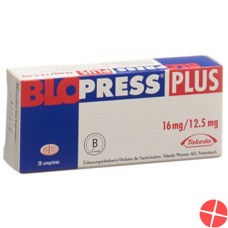Blopress Plus Tabletten 16/12.5mg 28 Stück