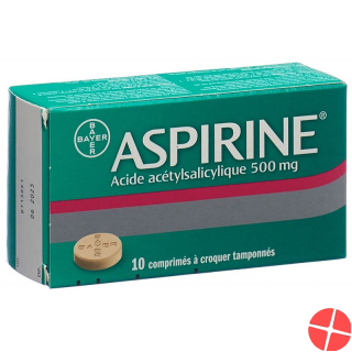 Aspirin 500mg 10 Kautabletten
