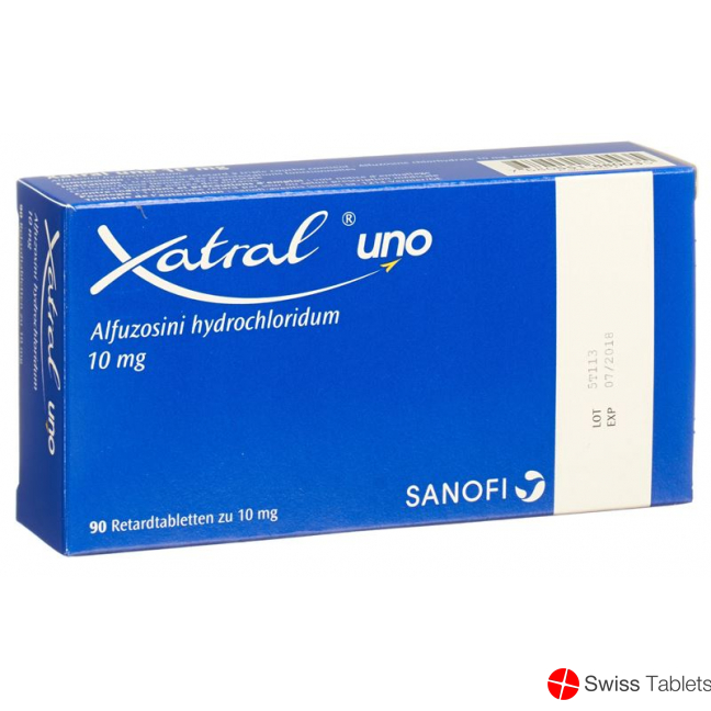 Xatral Uno 10mg 90 Retardtabletten buy online