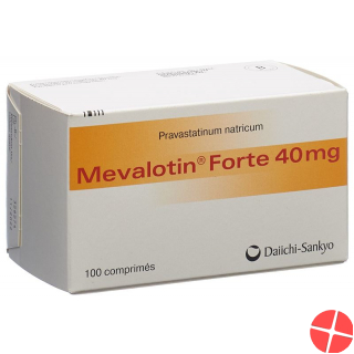 Mevalotin Forte Tabletten 40mg 100 Stück