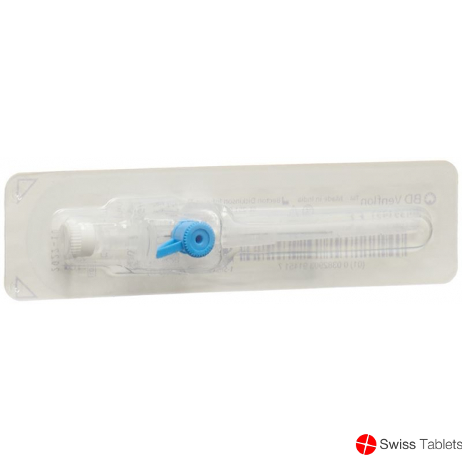 BD Venflon 0.8x25mm 22g Luer-Lok Blau buy online