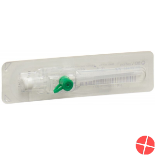 BD Venflon 1.2x45mm 18g Luer-Lok Grün