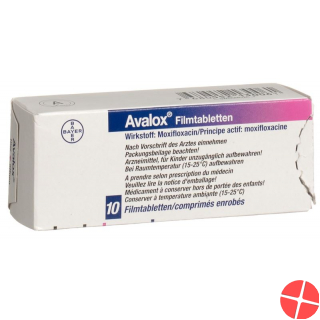 Avalox Filmtabletten 400mg 10 Stück