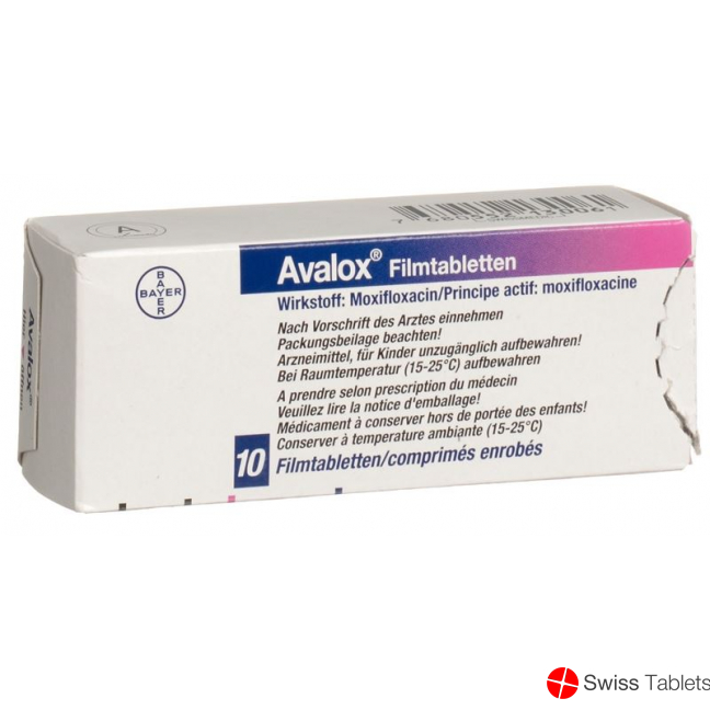 Avalox Filmtabletten 400mg 10 Stück buy online