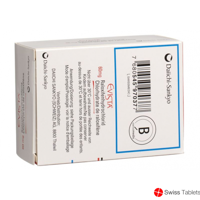 Evista Filmtabletten 60mg 84 Stück buy online
