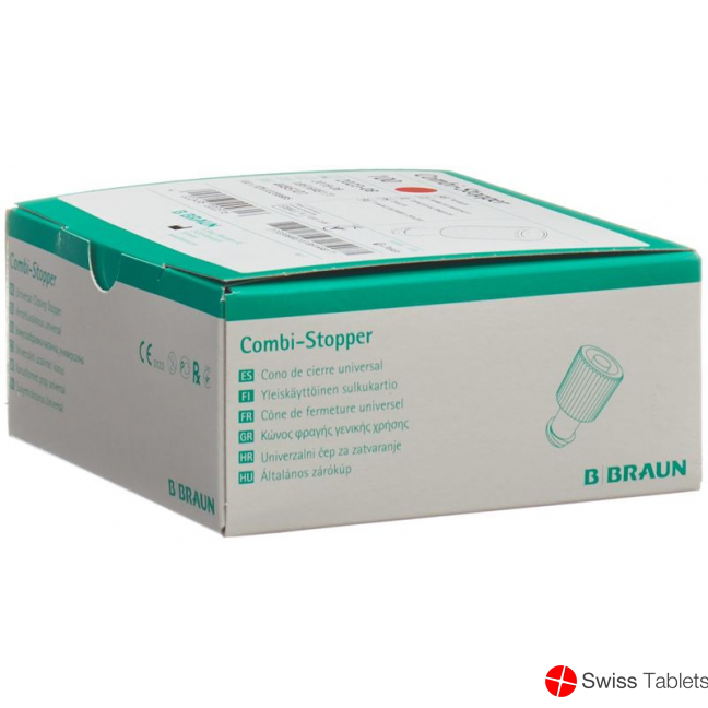 Braun Combi Verschlusskonus Rot Luer Lock 100 Stück buy online