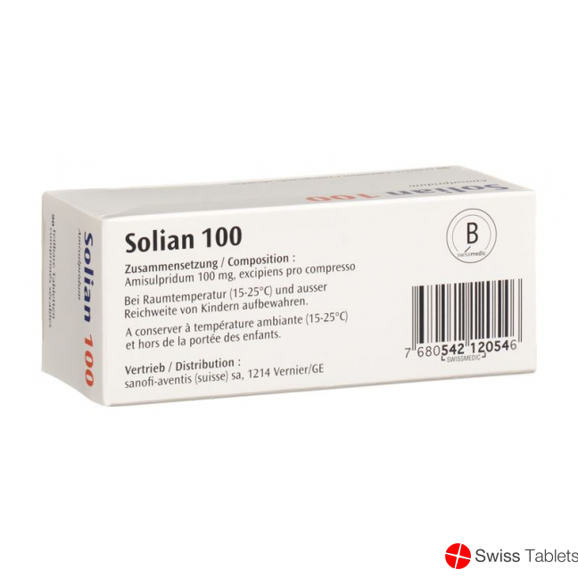 Solian Tabletten 100mg Teilbar 90 Stück buy online