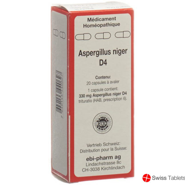 Sanum Aspergillus Niger Kapseln D 4 20 Stück buy online
