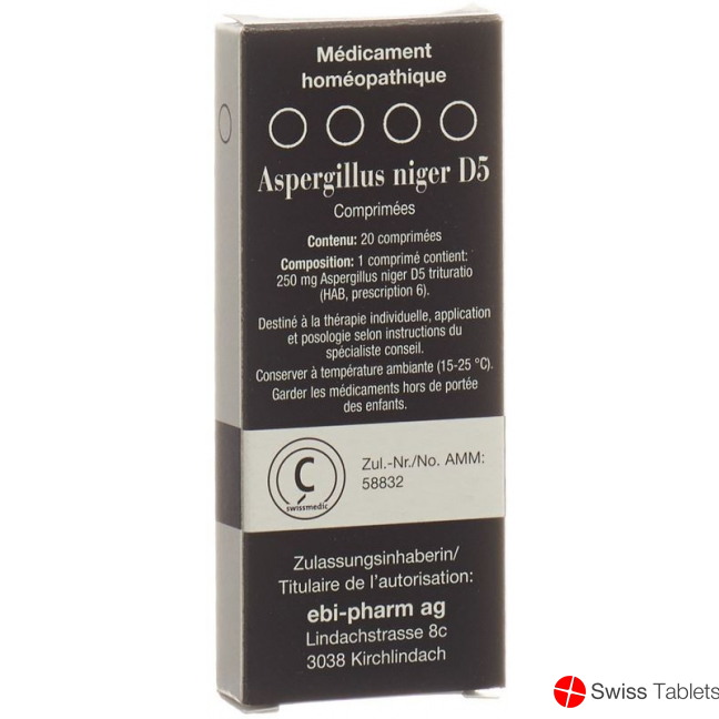 Sanum Aspergillus Niger Tabletten D 5 20 Stück buy online