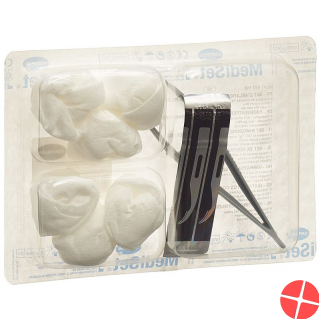 Mediset thread pulling set with thread knife
