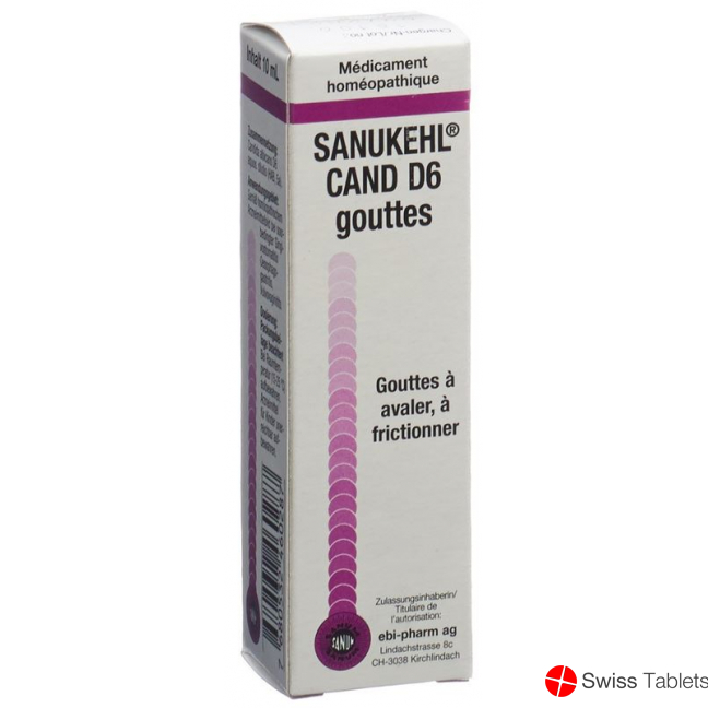 Sanukehl Cand Tropfen D 6 10ml buy online