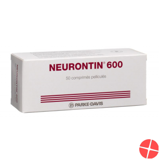 Neurontin Filmtabletten 600mg 50 Stück