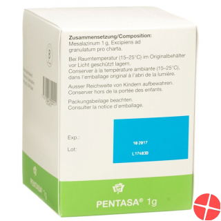 Pentasa Depotgran 1g Beutel 50 Stück