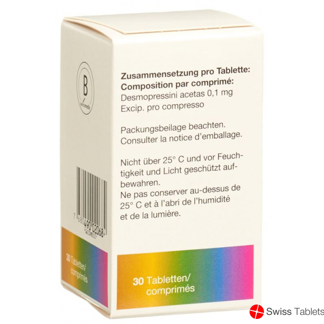 Minirin Tabletten 0.1mg 30 Stück buy online