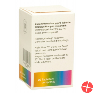 Minirin Tabletten 0.2mg 30 Stück