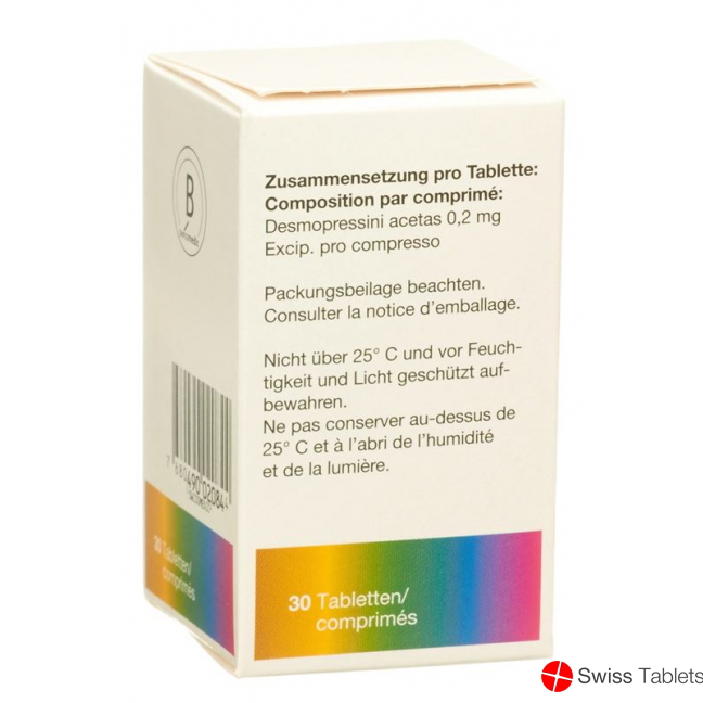 Minirin Tabletten 0.2mg 30 Stück buy online
