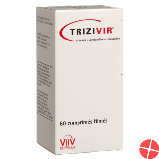Trizivir Filmtabletten 300mg/150mg/300mg 60 Stück