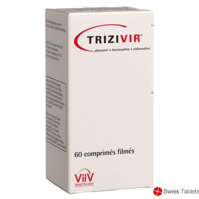 Trizivir Filmtabletten 300mg/150mg/300mg 60 Stück buy online