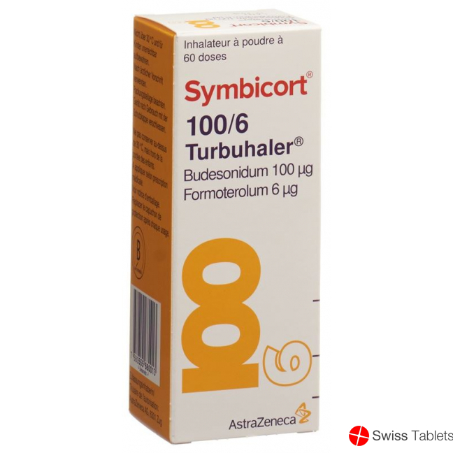 Symbicort 100/6 Turbuhaler 60 Dos buy online