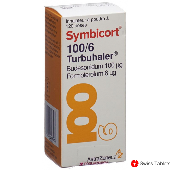 Symbicort 100/6 Turbuhaler 120 Dos buy online