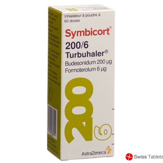 Symbicort 200/6 Turbuhaler 60 Dos buy online