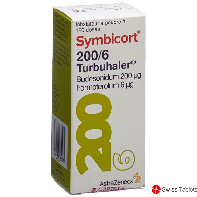 Symbicort 200/6 Turbuhaler 120 Dos buy online