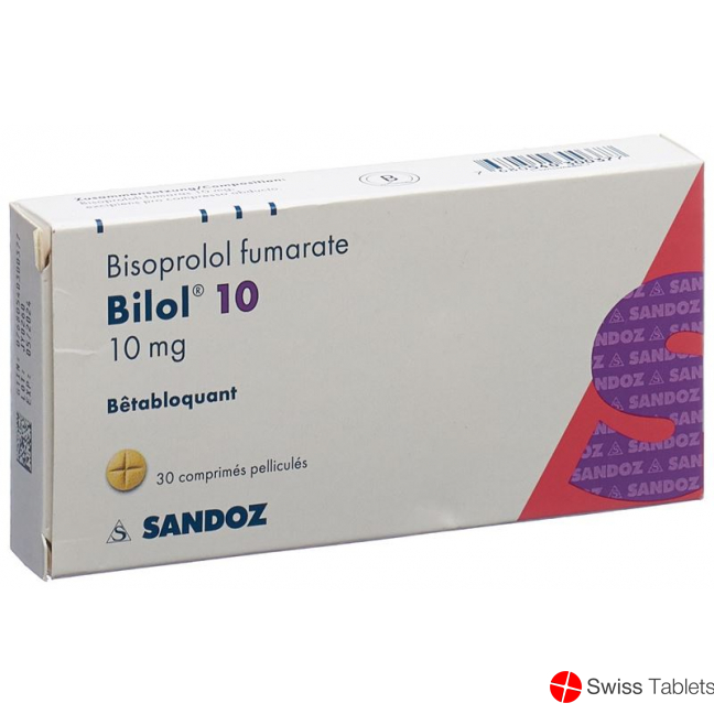Bilol Filmtabletten 10mg 30 Stück buy online