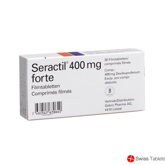 Seractil Filmtabletten 400mg Forte 30 Stück buy online
