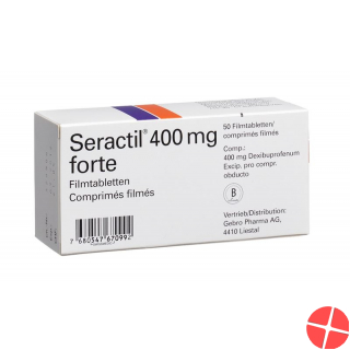 Seractil Filmtabletten 400mg Forte 50 Stück