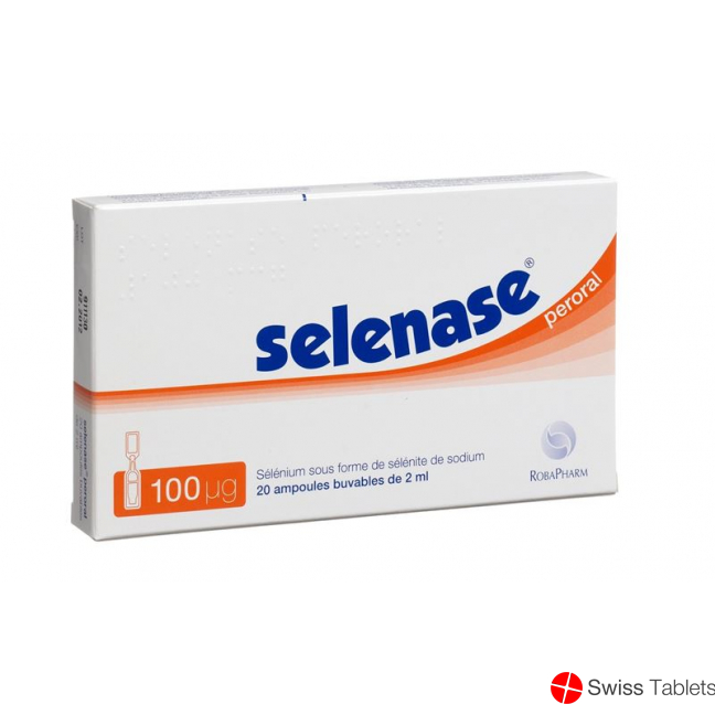 Selenase Peroral Lösung 100mcg 20 Trinkampullen 2ml buy online