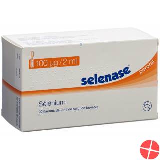 Selenase Peroral Lösung 100mcg 90 Trinkampullen 2ml