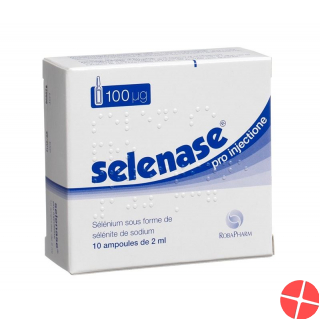 Selenase Pro Inject Injektionslösung 100mcg 10 Ampullen 2ml