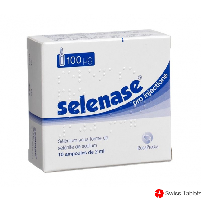 Selenase Pro Inject Injektionslösung 100mcg 10 Ampullen 2ml buy online