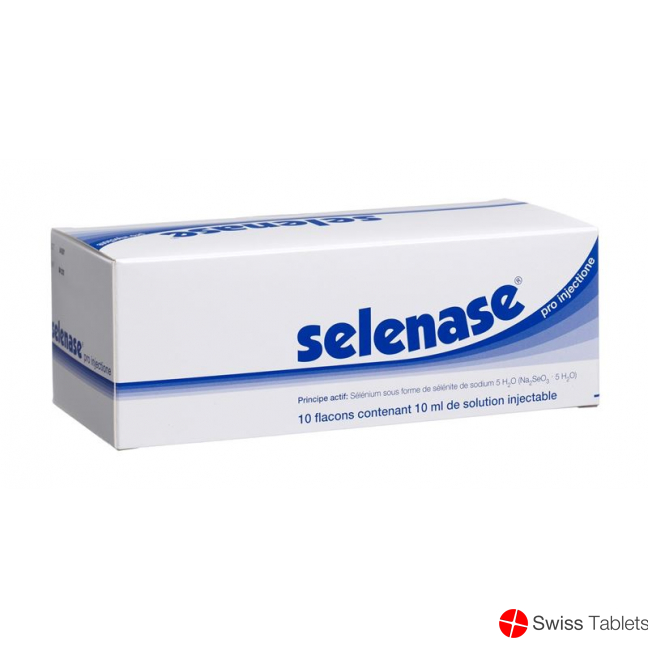 Selenase Pro Inject Injektionslösung 500mcg 10 Vial 10ml buy online