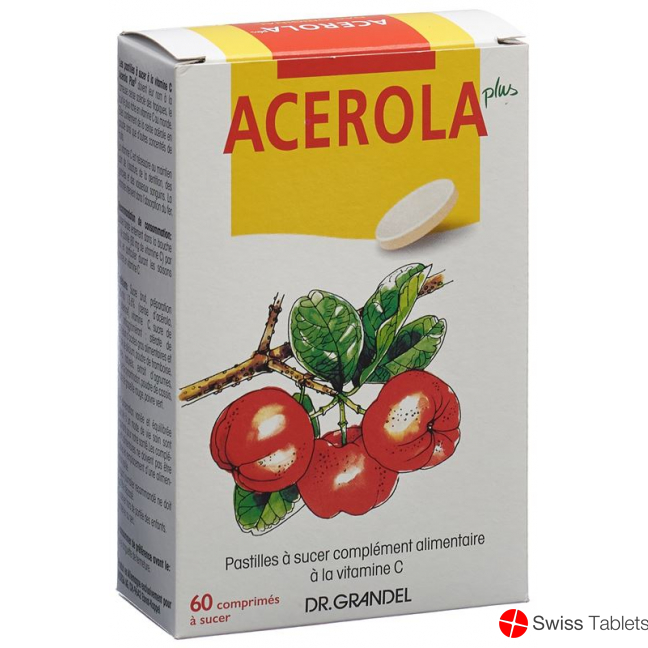 Acerola Plus Vitamin C Lutsch-Taler 60 Stück buy online