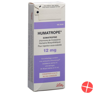 Humatrope Trockensubstanz 12mg C Solv Ampullen